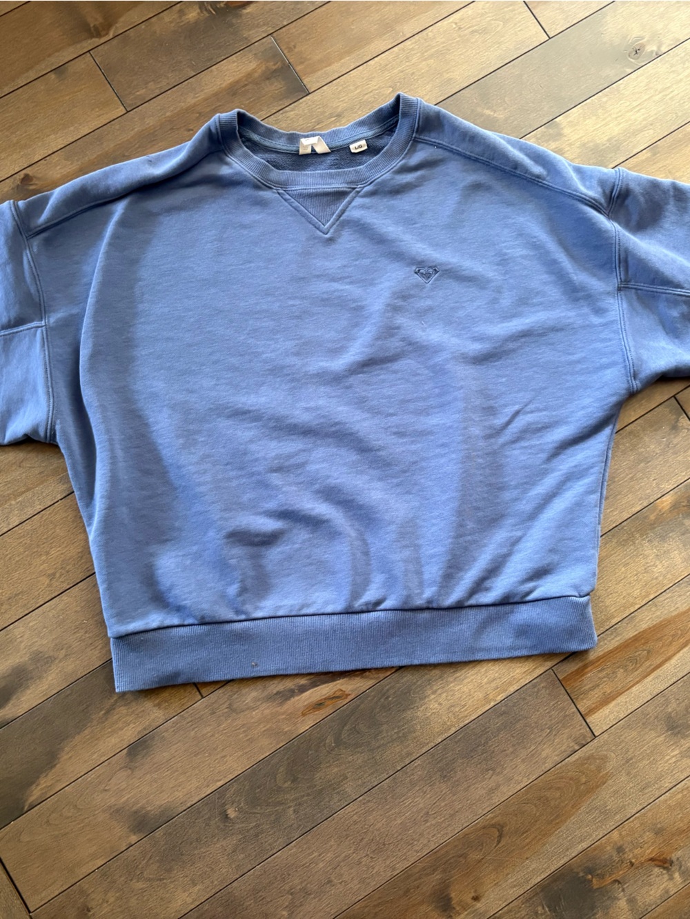 Roxy Men's Crewneck Sweatshirt in Light Blue